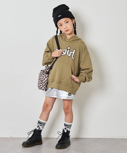 ビック 子供服、レディースまとめ売り X-girl Stages セットアップ ミルズロゴパーカ+スカートセット