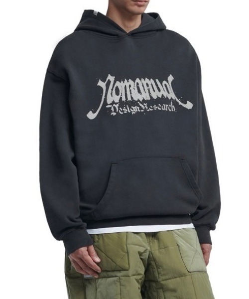 [NOMANUAL] P.N.L HOODIE ★大人気★ NOMANUAL パーカー 「NOMANUAL」P.N.L HOODIE メンズ レディース