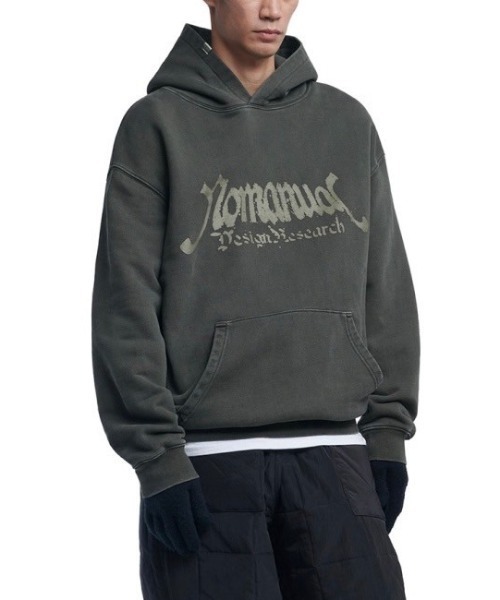 パーカー・フーディ NOMANUAL P.N.L HOODIE 4FT1655 NOMANUAL パーカー 「NOMANUAL」P.N.L HOODIE メンズ レディース