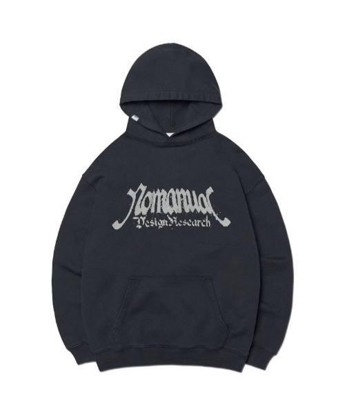 パーカー・フーディ NOMANUAL PNL HOODIE WASHED BLACK NM63HD09M1WB NOMANUAL パーカー 「NOMANUAL」P.N.L HOODIE メンズ レディース