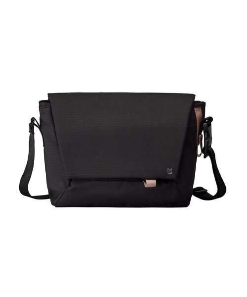 MILESTO Hutte メッセンジャーバッグ L ブラック TRAVEL SHOP MILESTO ショルダーバッグ バッグ Hutte メッセンジャー
