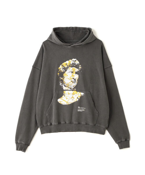 パーカー DankeSchon/ダンケシェーン/PIGMENT SWEAT HOODIE DAVID レディース メンズ DANKE SCHON パーカー DankeSchon/ダンケシェーン/PIGMENT SWEAT