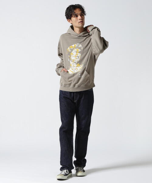 パーカー DankeSchon/ダンケシェーン/PIGMENT SWEAT HOODIE DAVID レディース メンズ DANKE SCHON パーカー DankeSchon/ダンケシェーン/PIGMENT SWEAT