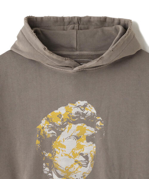 パーカー DankeSchon/ダンケシェーン/PIGMENT SWEAT HOODIE DAVID レディース メンズ DankeSchon/ダンケシェーン/PIGMENT SWEAT HOODIE DAVID