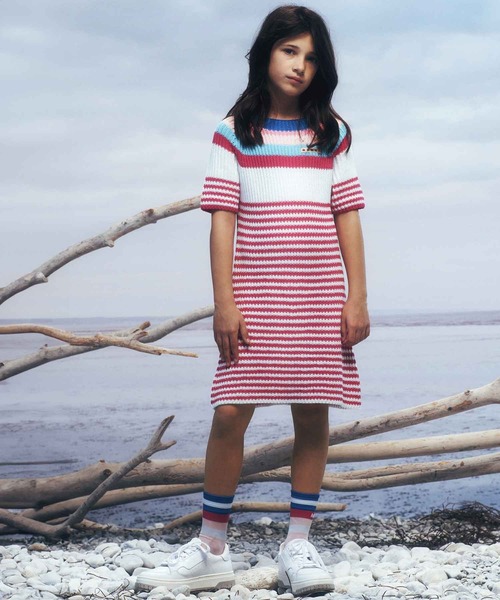 MARNI ワンピース MARNI(マルニ)Kids ＆ Junior 半袖ボーダー