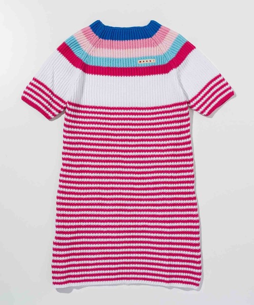 MARNI ワンピース MARNI(マルニ)Kids ＆ Junior 半袖ボーダー
