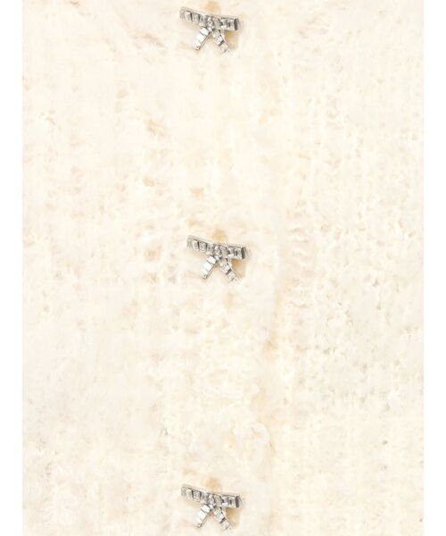 EATME（イートミー） カーディガン リボンビジューカーディガン  