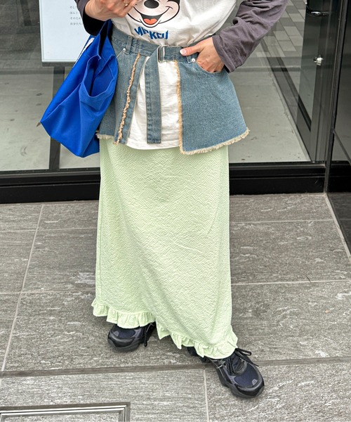 PILIT スカート デニムラップスカート : ZOZOTOWN Yahoo!店 - 通販