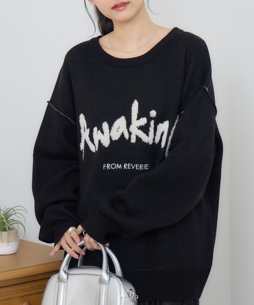 RETROGIRL ニット セーター サガラロゴNT レディース : ZOZOTOWN