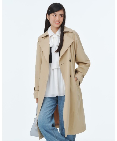 SUIT SELECT トレンチコート コート × Samantha Thavasa」バック