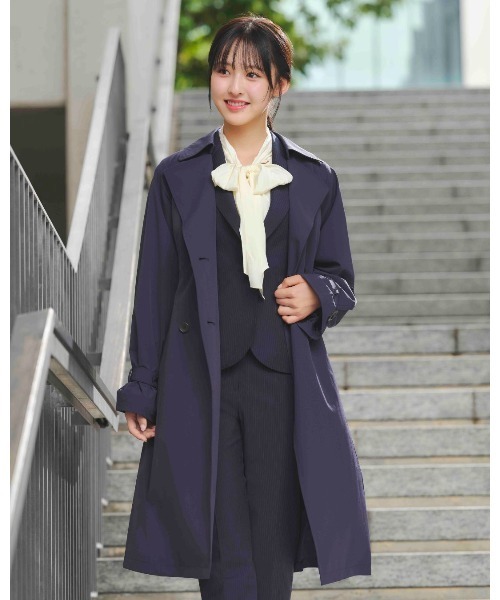 SUIT SELECT トレンチコート コート × Samantha Thavasa」バック