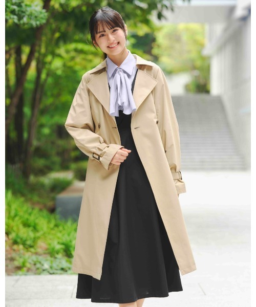SUIT SELECT トレンチコート コート × Samantha Thavasa」バック