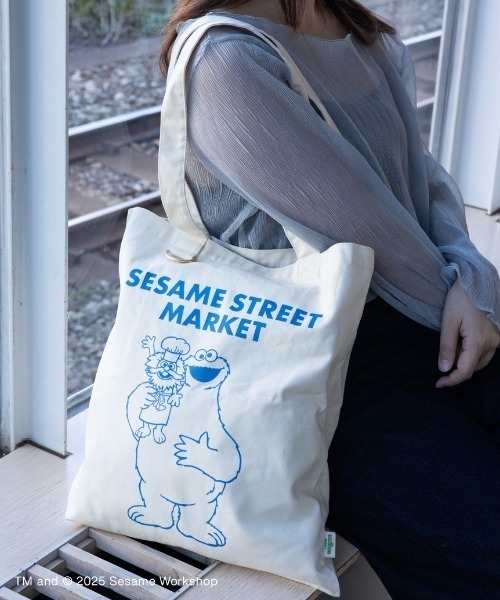 SESAME STREET（セサミストリート） トートバッグ ペアアート トート