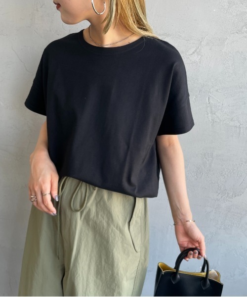 tシャツ 「ORCIVAL/オーシバル」 ボートネック ショートスリーブカットソー レディース ORCIVAL tシャツ 「ORCIVAL/オーシバル」 ボートネック ショート