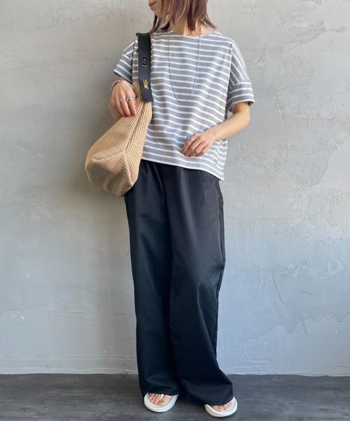 tシャツ 「ORCIVAL/オーシバル」 ボートネック ショートスリーブカットソー レディース ORCIVAL tシャツ 「ORCIVAL/オーシバル」 ボートネック ショート