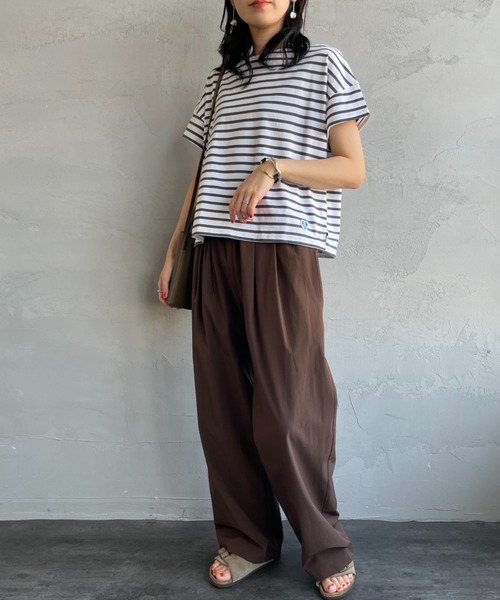 ORCIVAL tシャツ 「ORCIVAL/オーシバル」 ボートネック ショート
