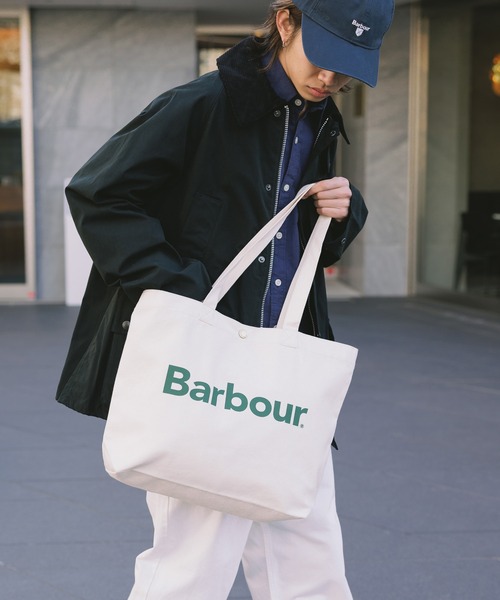 Barbour バブアー 代官山店ノベルティエプロントートバッグハンカチセット BARBOURバブアー代官山店ノベルティトートバッグ＆エプロン
