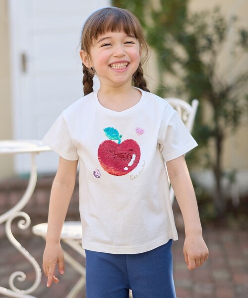 ANY（エニィ） tシャツ ミラクルスパンコールTシャツ キッズ 子供服