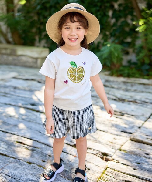 ANY（エニィ） tシャツ ミラクルスパンコールTシャツ キッズ 子供服