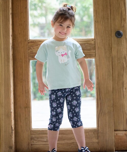 ANY（エニィ） tシャツ ミラクルスパンコールTシャツ キッズ 子供服