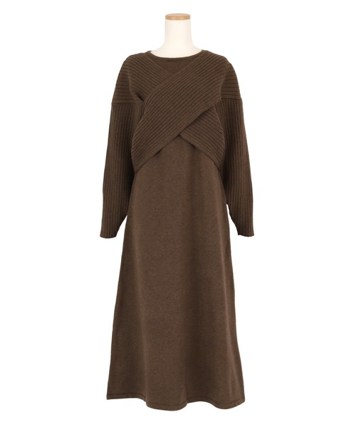 「titivate」 コンビワンピース M ライトグリーン レディース_画像3