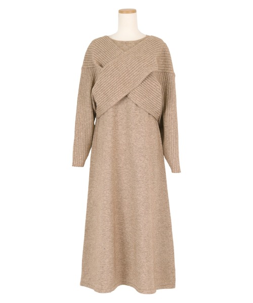 「titivate」 コンビワンピース M ライトグリーン レディース_画像4