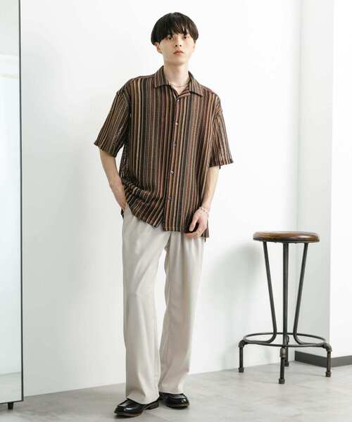 【SINNERS ATTIRE】リゾートシャツ 25SMSBL12]THE SHINZONE(ザ シンゾーン) SHORT PECK SHIRT