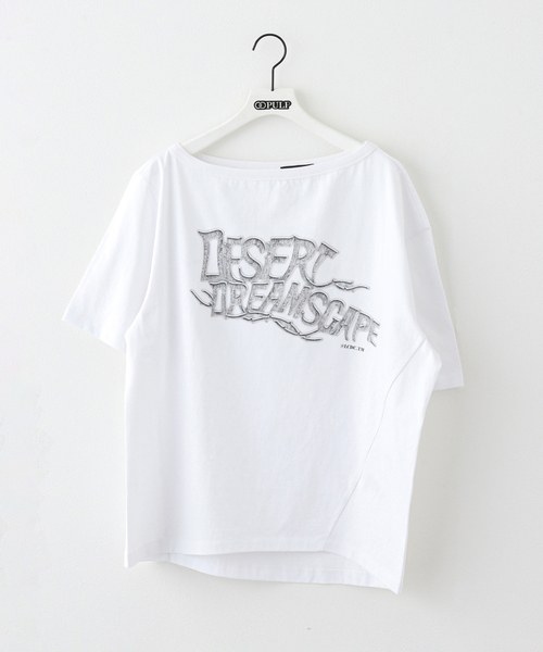 tシャツ 「Geek Office / ギークオフィス」LCDC SCARF-DETAIL HALTER-NECK TOP レディース