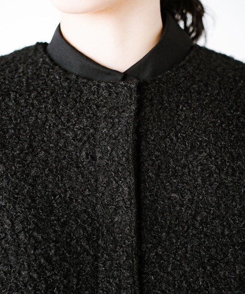 「haco!」 ノーカラージャケット X-LARGE ブラック レディース_画像2