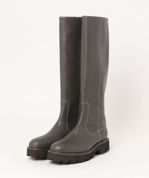 「HIMIKO」 ロングブーツ 22.5cm アイボリー レディース_画像7