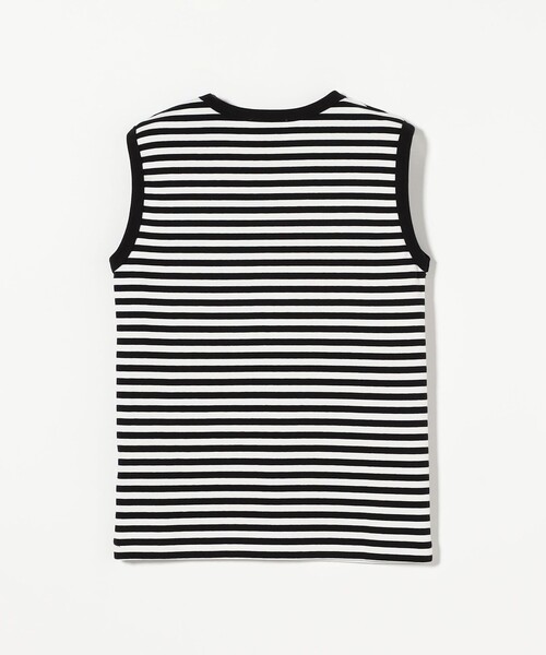 UNITED ARROWS tシャツ コットン フライス ノースリーブトップス