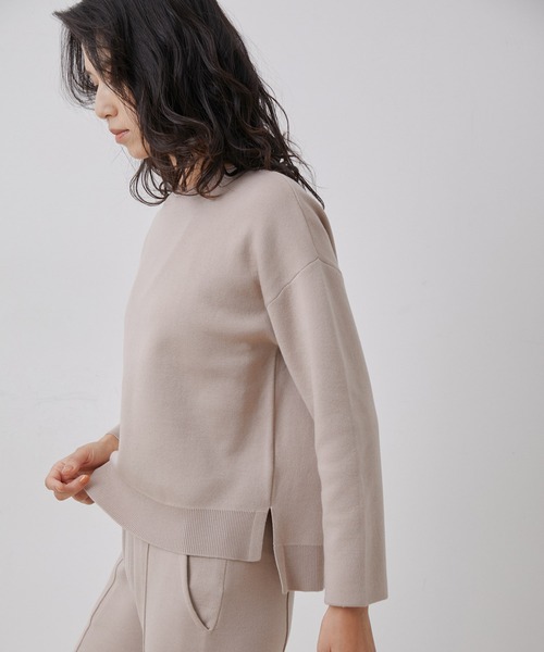 「NERGY」 長袖ニット FREE イエロー レディース_画像6