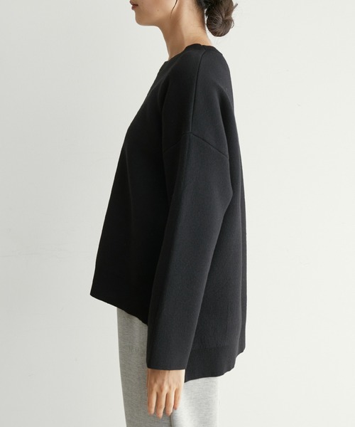 「NERGY」 長袖ニット FREE イエロー レディース_画像9