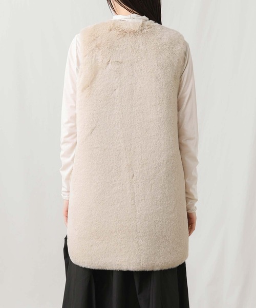 「MARIED'OR」 「risrthurt」ベスト FREE ベージュ レディース_画像2