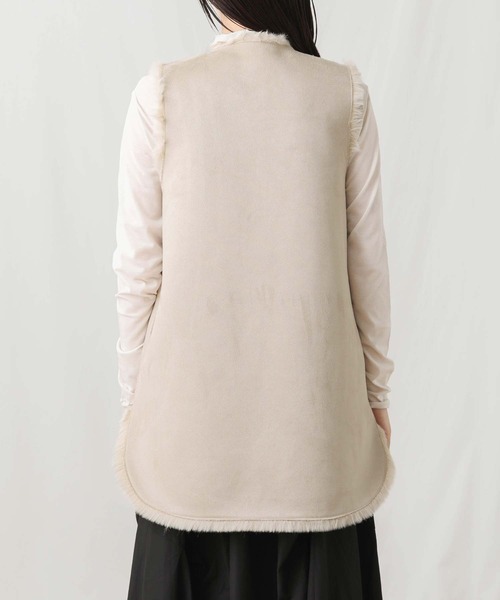 「MARIED'OR」 「risrthurt」ベスト FREE ベージュ レディース_画像7