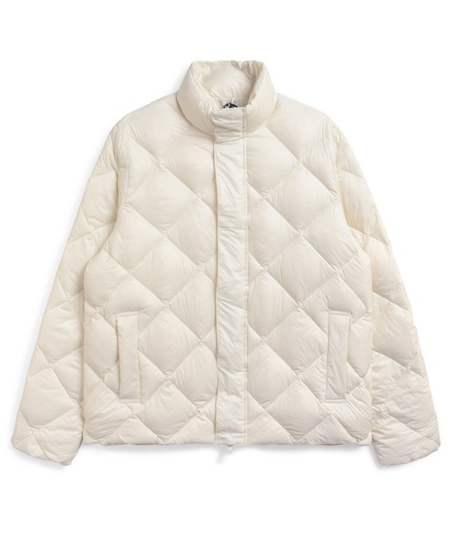 TAION（タイオン） ダウンジャケット M オフホワイト メンズ