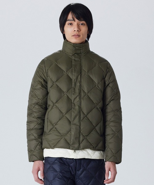 TAION（タイオン） ダウンジャケット M オフホワイト メンズ