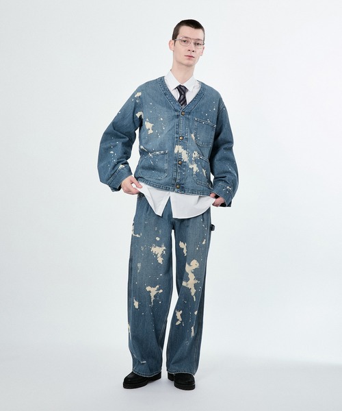 BELPER デニムジャケット M TO R デニムジャケット gジャン 「Lee x BELPER M」PAINT