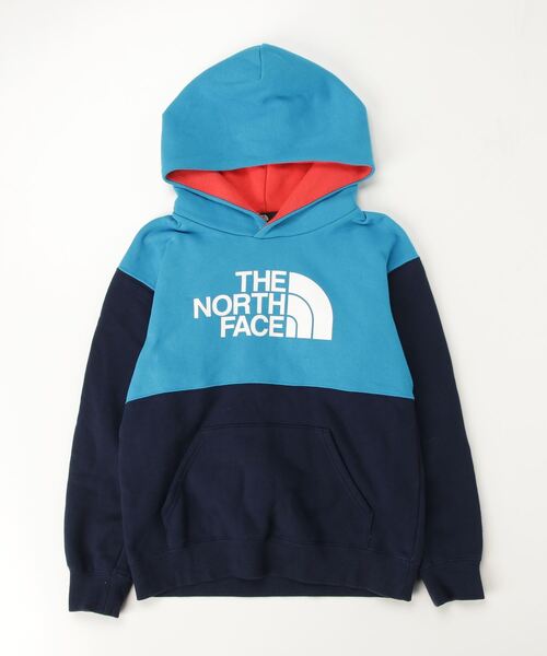 ノースフェイス　パーカー　ネイビー　150 THE NORTH FACE 「THE FACE」 「KIDS」プルオーバーパーカー 150