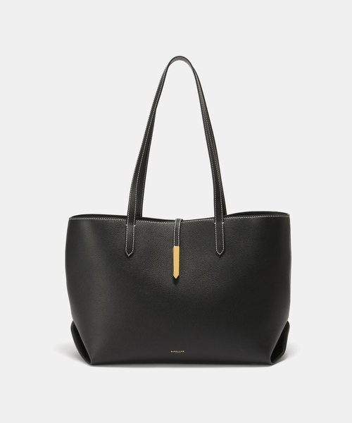 DEMELLIER Paris レザー トートバッグ The Paris | Black Smooth | DeMellier