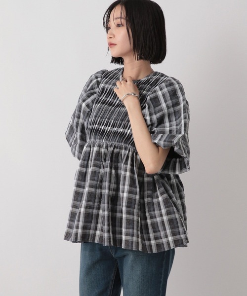 LOWRYS FARM（ローリーズファーム） ブラウス シャツ チェック