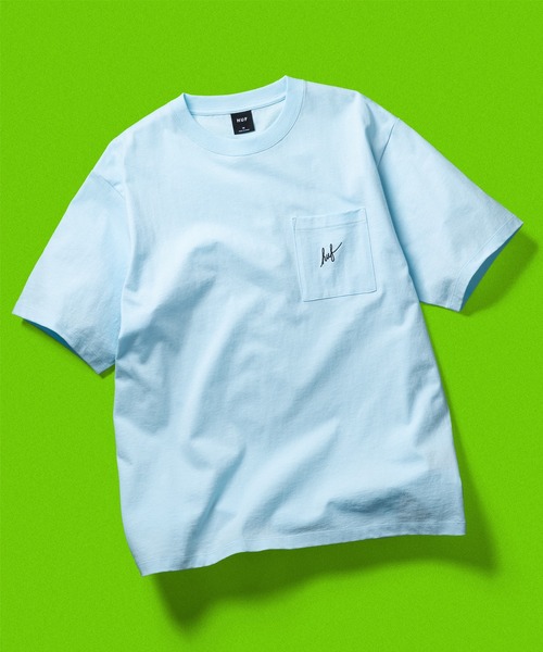 HUF tシャツ SCRIPT POCKET TEE / Tシャツ 半袖 メンズ