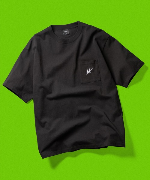 HUF tシャツ SCRIPT POCKET TEE / Tシャツ 半袖 メンズ