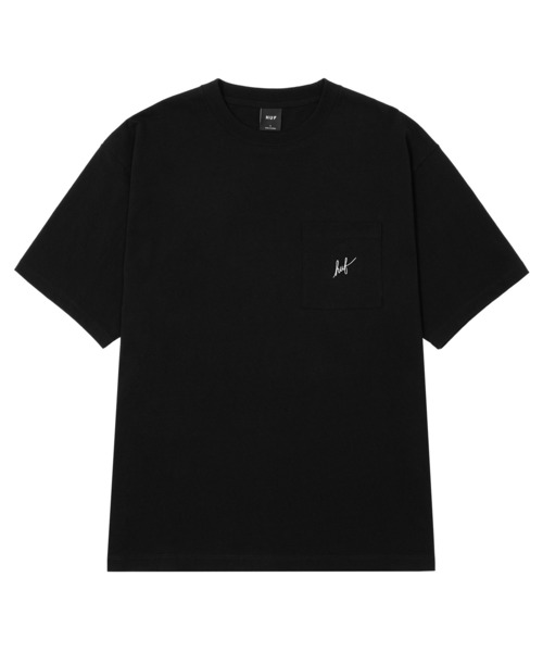 HUF tシャツ SCRIPT POCKET TEE / Tシャツ 半袖 メンズ