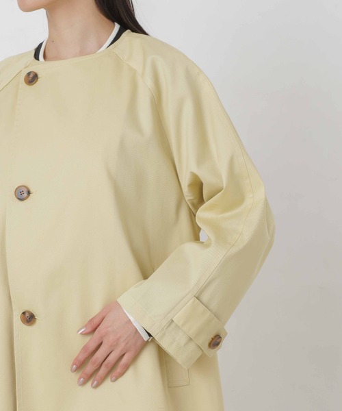 NANO universe（ナノ・ユニバース） コート FREE ベージュ レディース