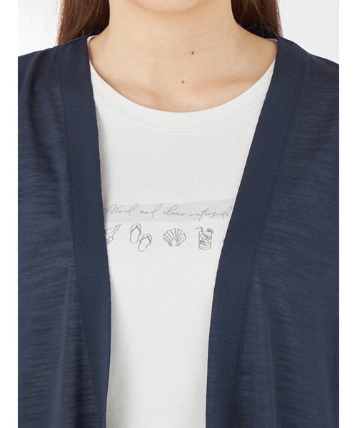 McGREGOR（マックレガー） カーディガン 「UVカット」リネン調ロング