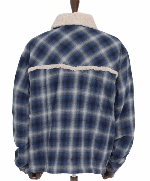 WONDER WALL MOTEL コート ジャケット mj10804- CHECK WESTERN BOA