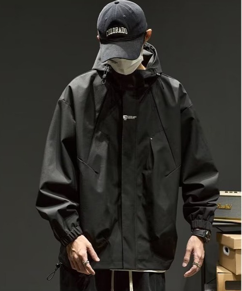 「NEW GENTLEMAN」 マウンテンパーカー L ブラック メンズ