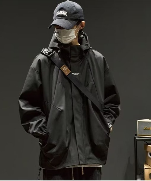 「NEW GENTLEMAN」 マウンテンパーカー L ブラック メンズ