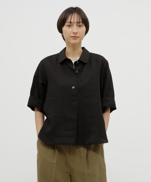 ブラウス シャツ SHIRTING LINEN(オンラインショップ限定) レディース